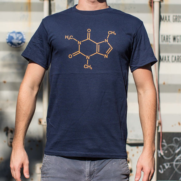 Mighty Caffeine Molecule T-Shirt (Mens)