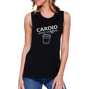 Cardio and Coffee Work Out Tank Top